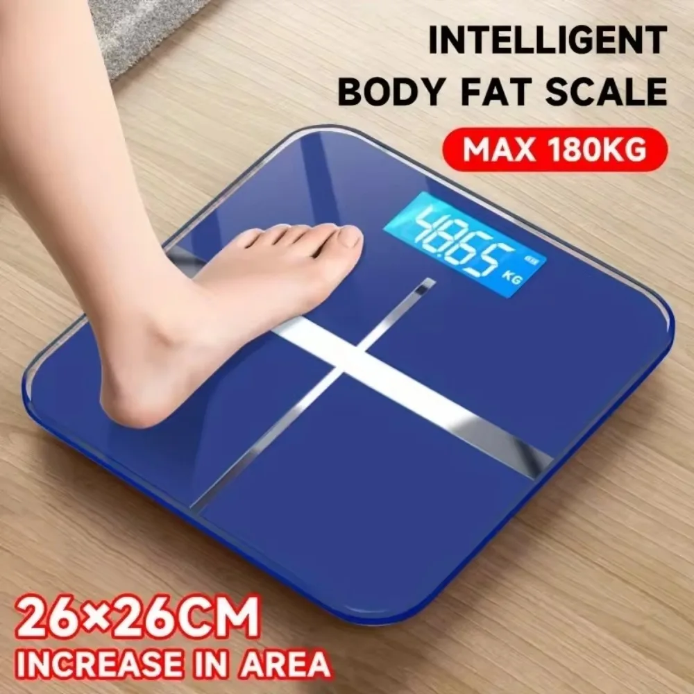 High Accuracy Electronic LCD HD Display Weight Scale High Accuracy Intelligent Home Small Body Scale Dormitory Weighing smart weighing scale