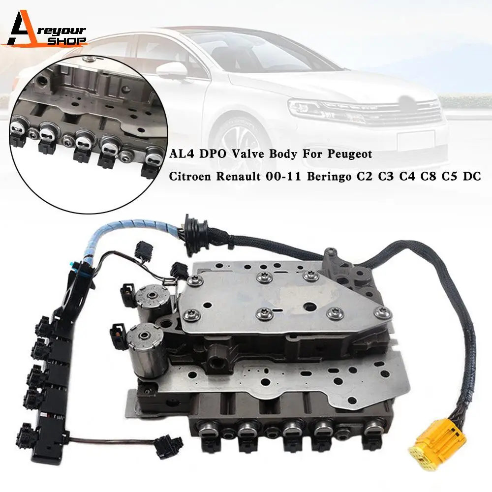 

Корпус клапана Areyourshop AL4 DPO для Peugeot Citroen Renault 00-11 Beringo C2 C3 C4 C8 C5 DC