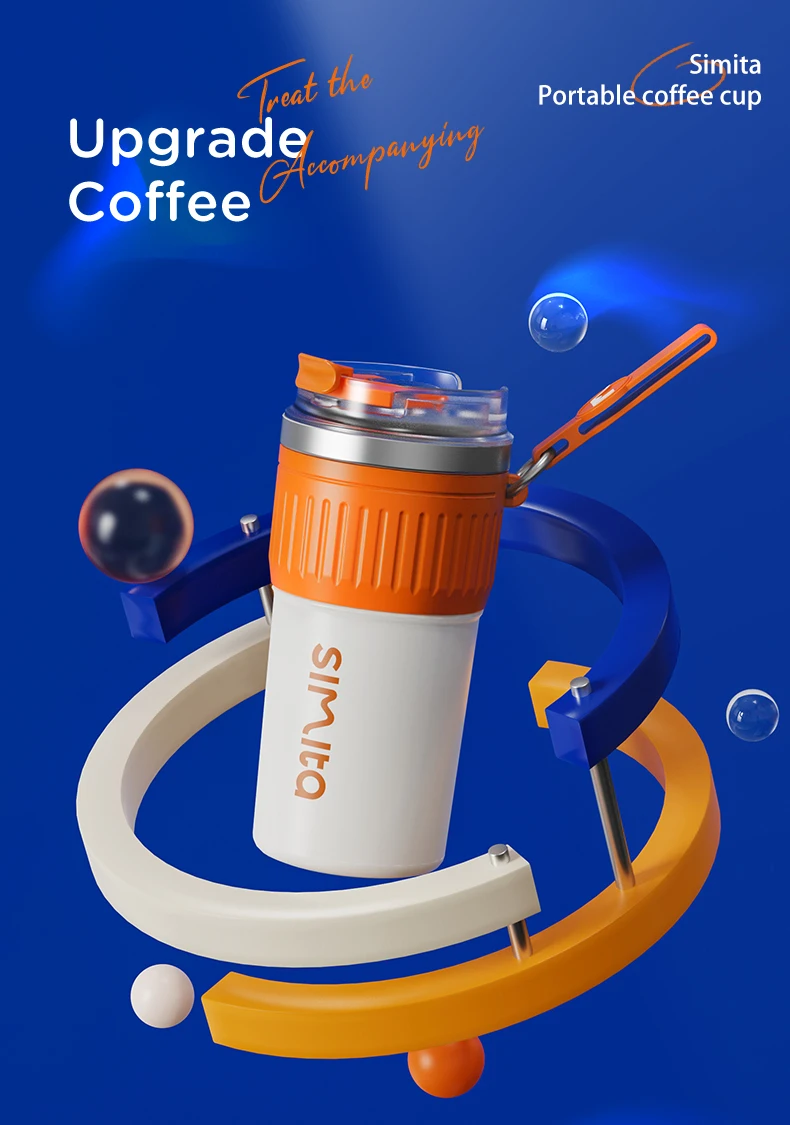 Coffee Thermos Portable Thermos Car Coffee Cup With Lifting Rope – Kitchen  Groups