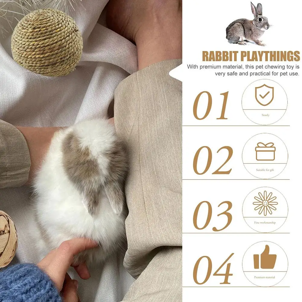 Handmade Rattan Ball Toy, Lightweight & Portable, Multi-Functional for Indoor/Outdoor Play, & Comfortable to Touch