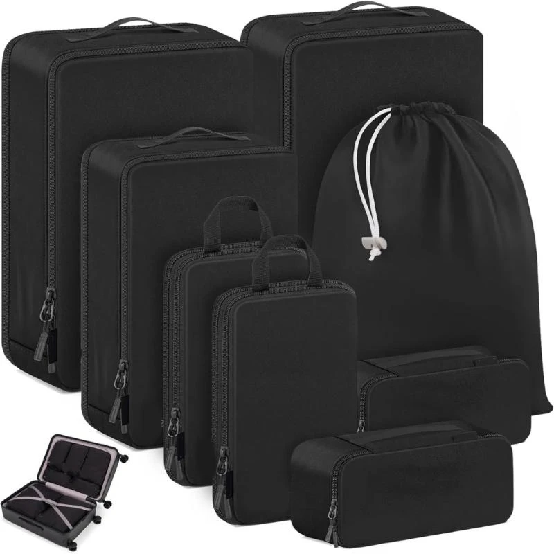 10pcs Expandable Compression Cubes for Convenient Travel Packing Solution 5