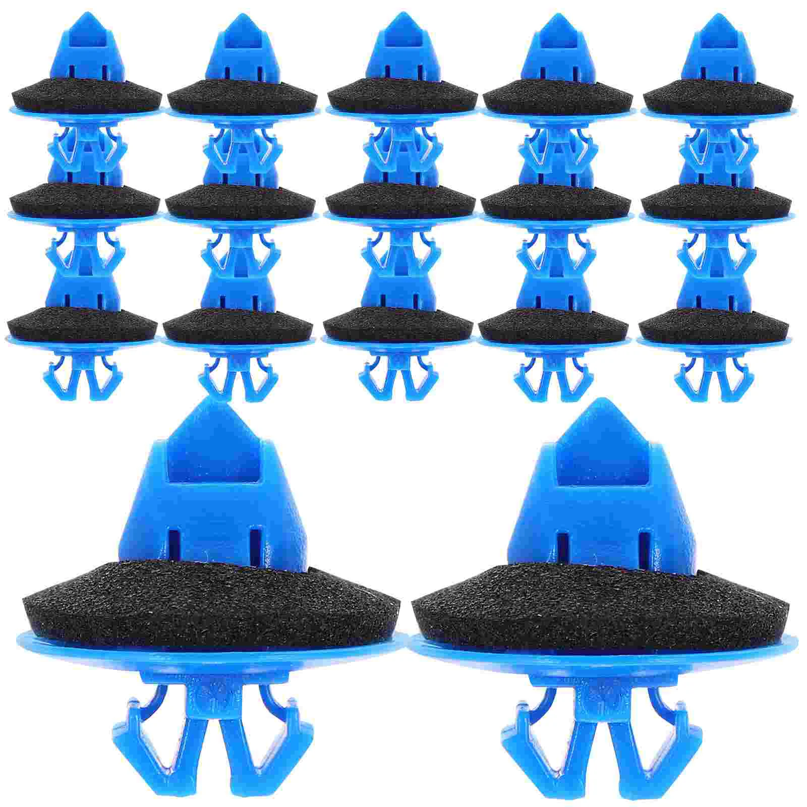 

100 Pcs Bell Mouth Model Clip Car Retainer Clips Flare Fasteners Auto Wheel Body