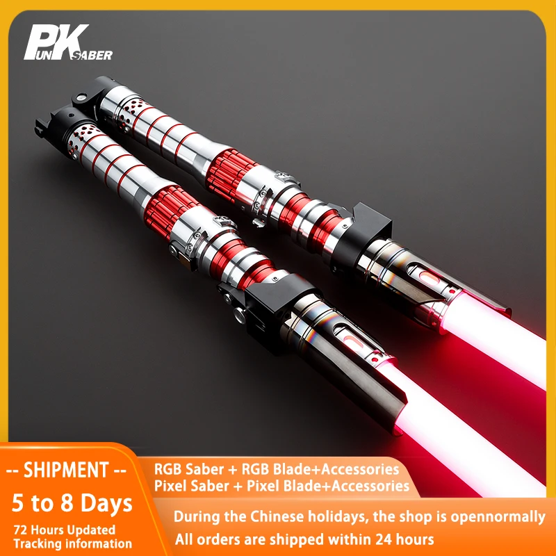 

PunkSaber Lightsaber Neopixel Jedi Laser Sword Heavy Dueling Sensitive Smooth Infinite Changing Hitting Sound Light Saber Toys