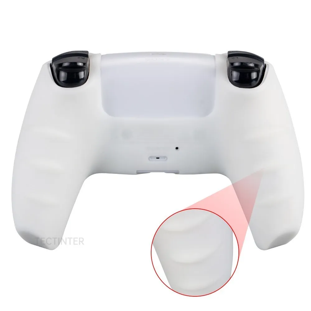 Leuchtende Silikonhülle für Controller-Daumensticks, Gummihülle für Gamepad-Joysticks für PS5-Zubehör_voghion.com