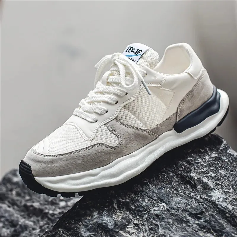 

Дышащие мужские кроссовки, удобная сетчатая обувь 2023, повседневная обувь для бега, Женская Нескользящая толстая подошва