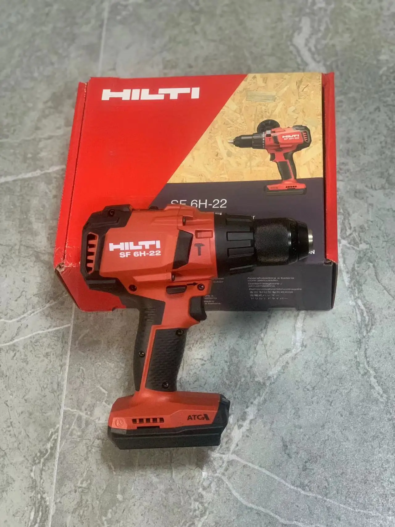New Hilti Nuron SF 6H-22 Cordless Hammer Drill Driver in Case tool