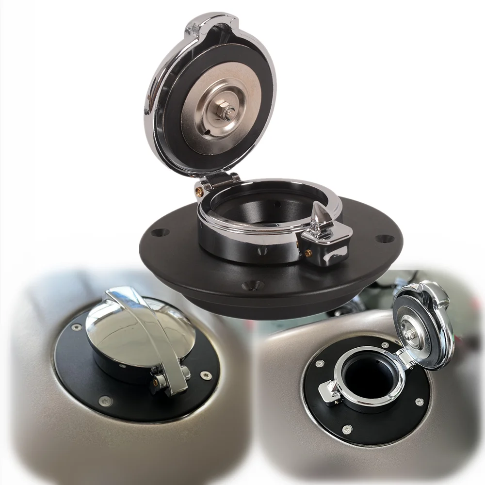 Aluminum Motorcycle Fuel Tank Gas Cap Cover | Aluminum Modification