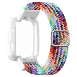 Sport Nylon Watch Strap and Case - Replacement Smart Accessories for Redmi Watch (Colorful)