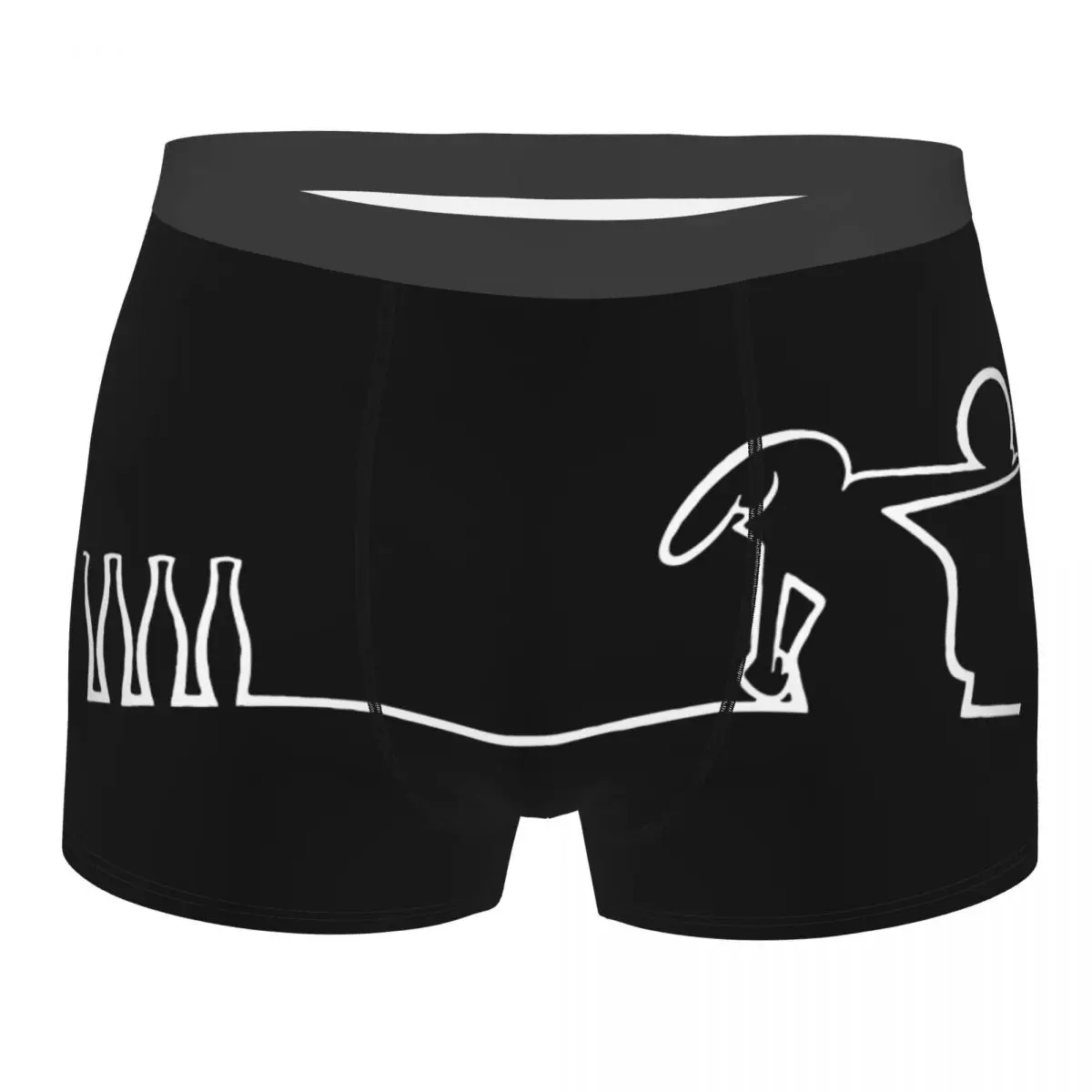 La Linea Bowling Men Underwear Badum Linus Lineman Boxer Briefs Shorts