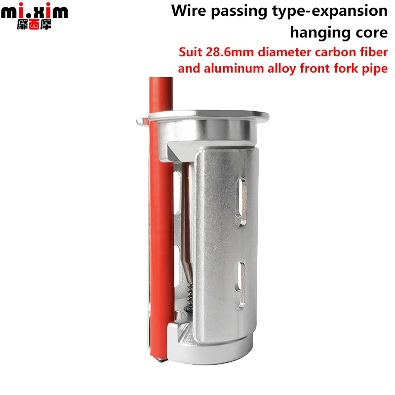 Espansione Della Bicicletta Hanging Core Wire Passing Type Forcella Anteriore In Lega Di Alluminio Bike Head Hanging Expansion Girasole Hanging Core