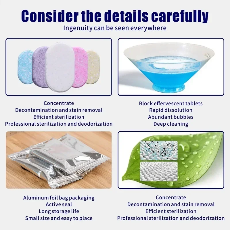 5pcs 4g/pc Solid Foam Hand Washing Tablets Lemon Rose Lavender Cleaning Hand Sanitizer Disinfection Effervescent Soap Tablet hand soap