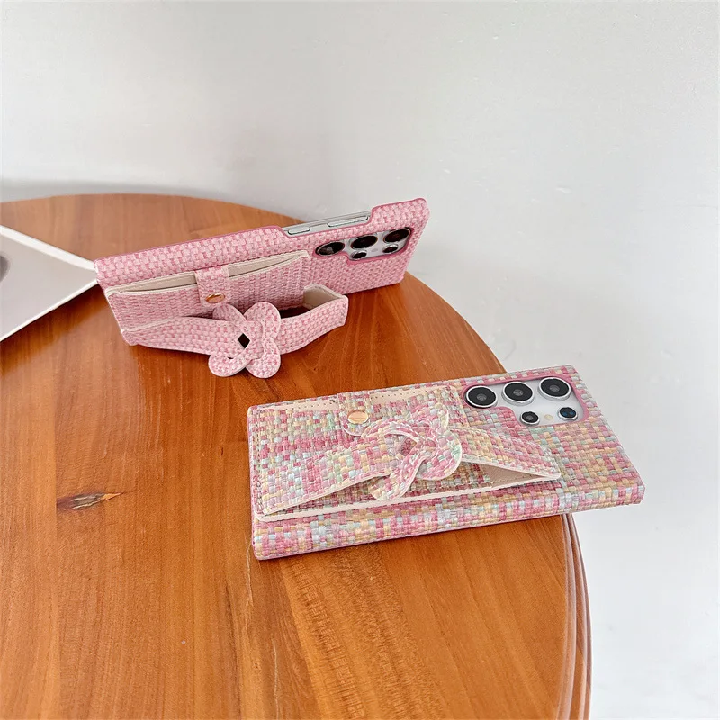 Wristband Frame Shockproof Phone Case with Card Insertion Slot