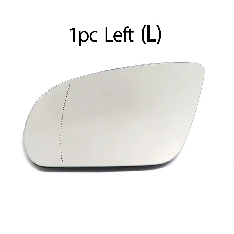 Passenger Side Heated Mirror Glass - Right Side Replacement For Mercedes-Benz Models