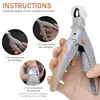 Pet nail clippers with LED lights, cat and dog nail clippers, nail clipper tools, toenail clippers, pet supplies