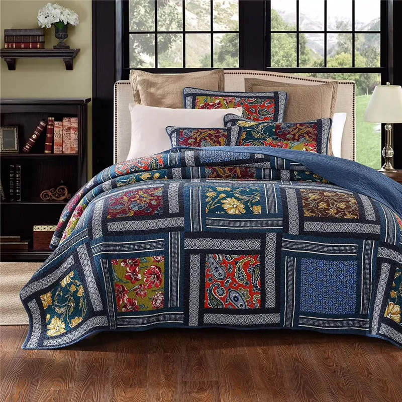 Set Copriletto King Size, Trapunta Leggera, Set Coperta in Microfibra Bianca 3 Pezzi Include 1