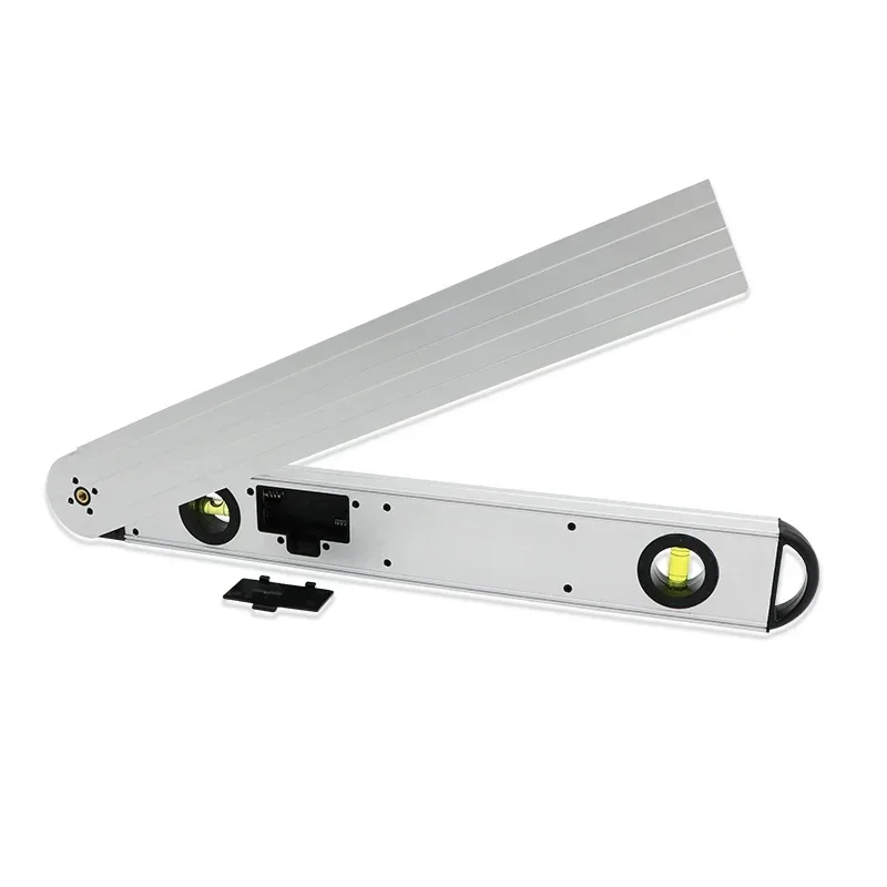 SHAHE Digital Angle Finder 0-225 ° Digital Protractor With Measuring Ruler Horizontal And Vertical Bubble Level Tool 4