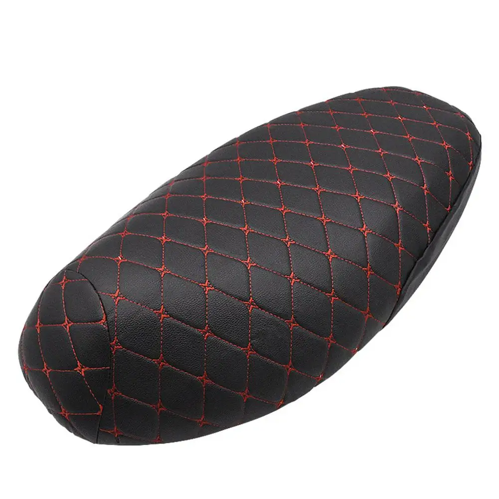 Motorcycle Seat Cover Thickened Waterproof Anti-skid Seat Protection 3D Faux Leather Pad Protective Cover For Motorcycle