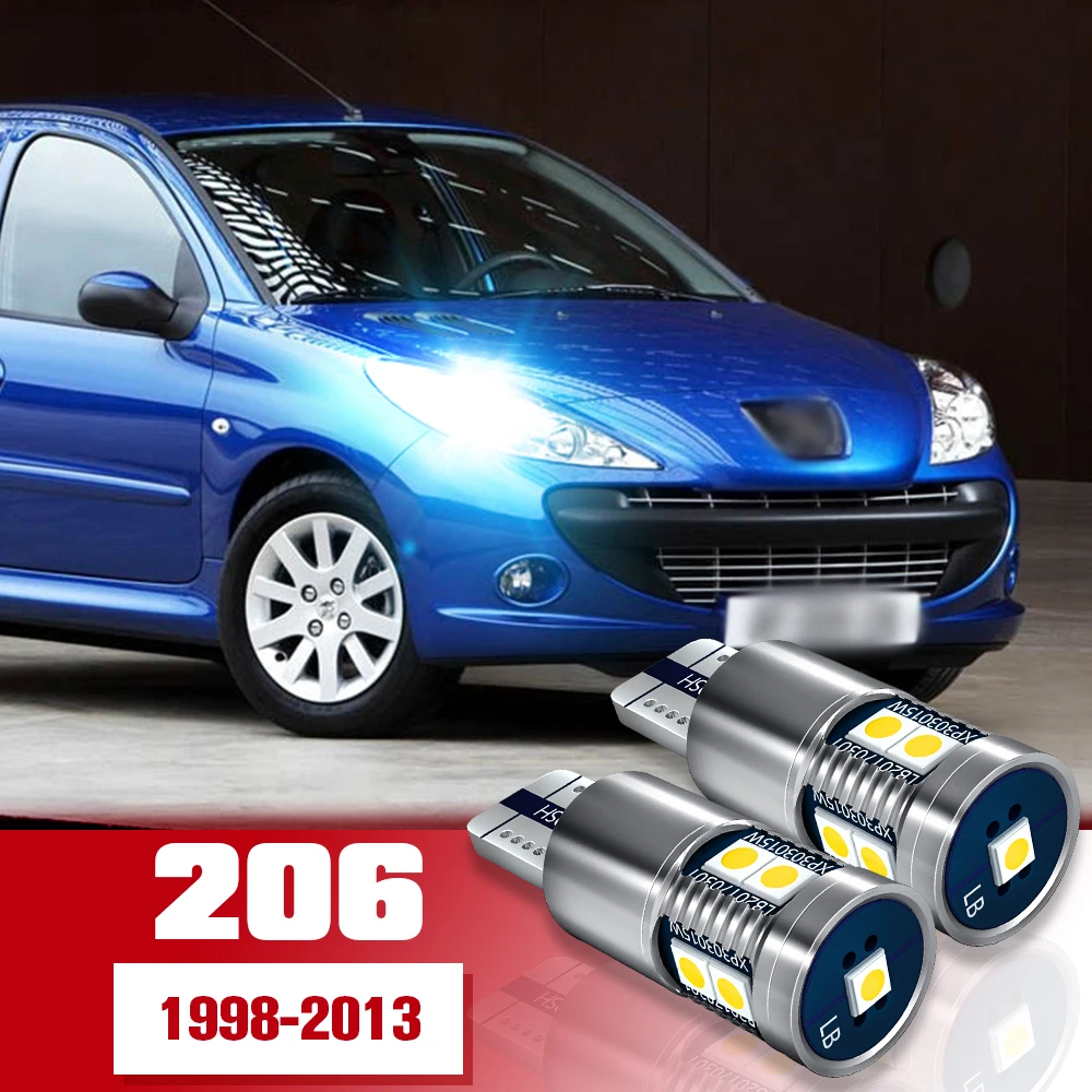 

Parking Light Accessories Bulb 2pcs LED Clearance Lamp For Peugeot 206 206+ 1998-2013 2005 2006 2007 2008 2009 2010 2011 2012
