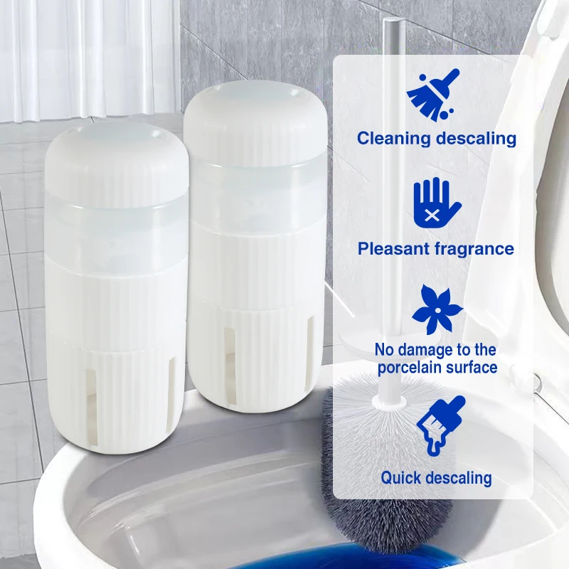 Automatic toilet cleaning artifact blue bubble deodorant descaling spirit light fragrance toilet odor cleaner 2