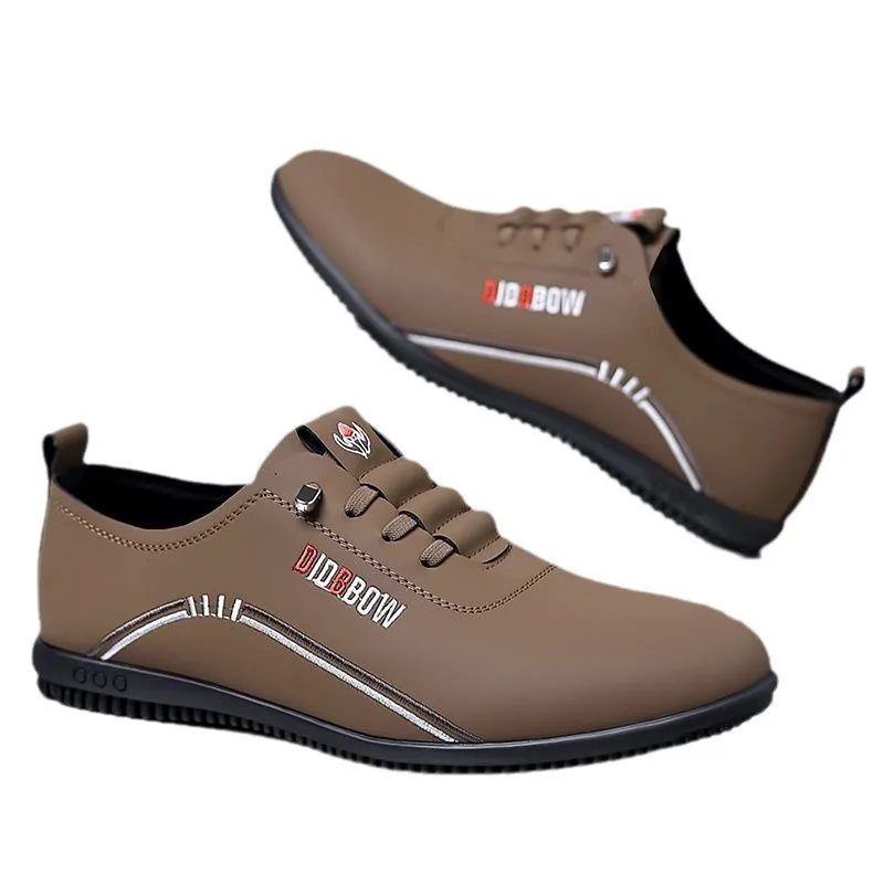 Luxury Leather Men Flat Shoes Casual 2024 Soft Men Loafers Handmade Moccasins Breathable Slip on Driving Shoes Zapatos Hombre 6