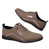 Luxury Leather Men Flat Shoes Casual 2024 Soft Men Loafers Handmade Moccasins Breathable Slip on Driving Shoes Zapatos Hombre 6