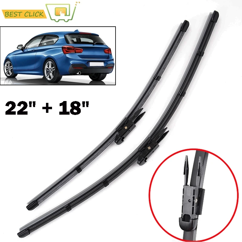 

Front Window Windshield Windscreen Wiper Blades For BMW 1 Series F20 F21 2012 2013 - 2017 For 2 Series F22 2014 2015 2016