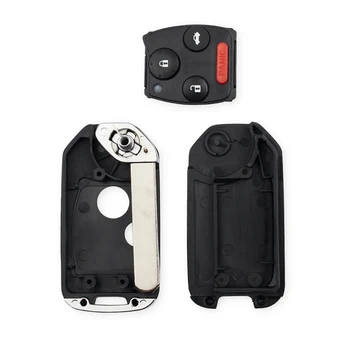 Chiave telecomando per Honda Accord civic CRV Pilot Insight Auto Chiave Borsette - KEYYOU 2 2 1 3 3 1 4 Bottoni Sostituzione Chiave Auto Chiave A Distanza