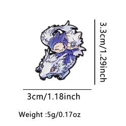 Anime Cartoon Enamel Pin Brooch - Fashion Jewelry Gift & Cosplay Accessory (8)