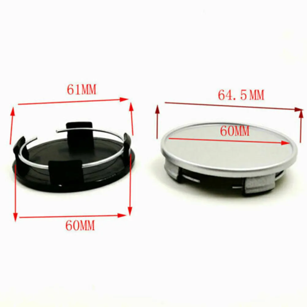 

Durable High Quality Practical Wheel Hub Cap Vehicles 4PCS 65MM Car Tyre Universal Center Front & Rear Moulding