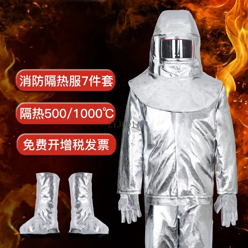 *Fire insulation clothing 500/1000 degree fire protection clothing flame retardant
