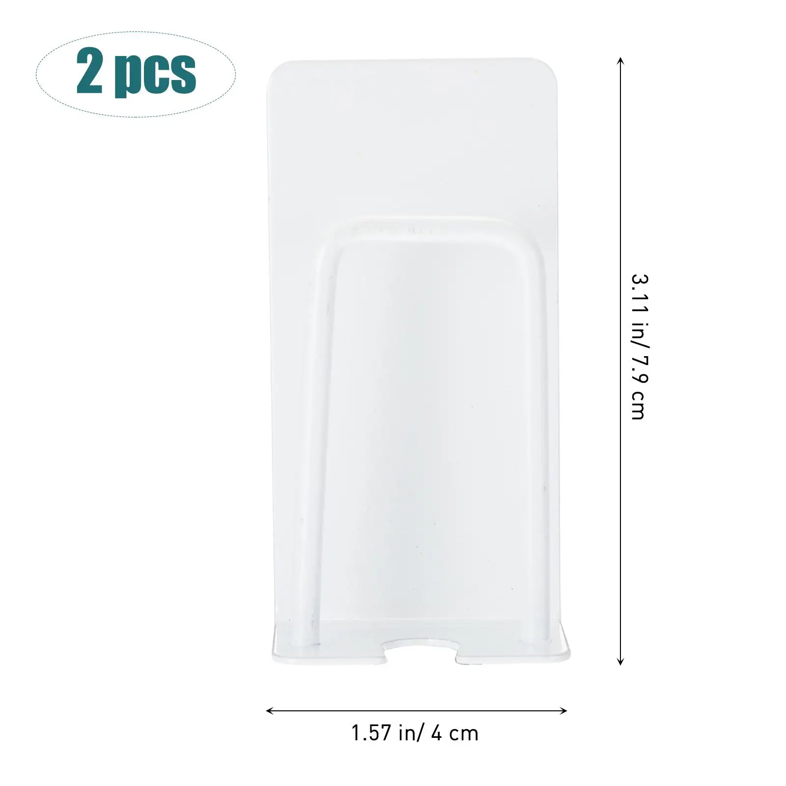 Stainless Steel Toothbrush Holder Wall Mounted Cup Rack Bathroom Storage Toothbrush Organizer Toothpaste Holders Household 2Pcs