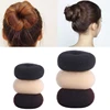 1~10PCS 3Colors Fashion Elegant Hair Bun Donut Foam Sponge Easy Big Ring Hair Styling Tools Hairstyle Hair Accessories For 2