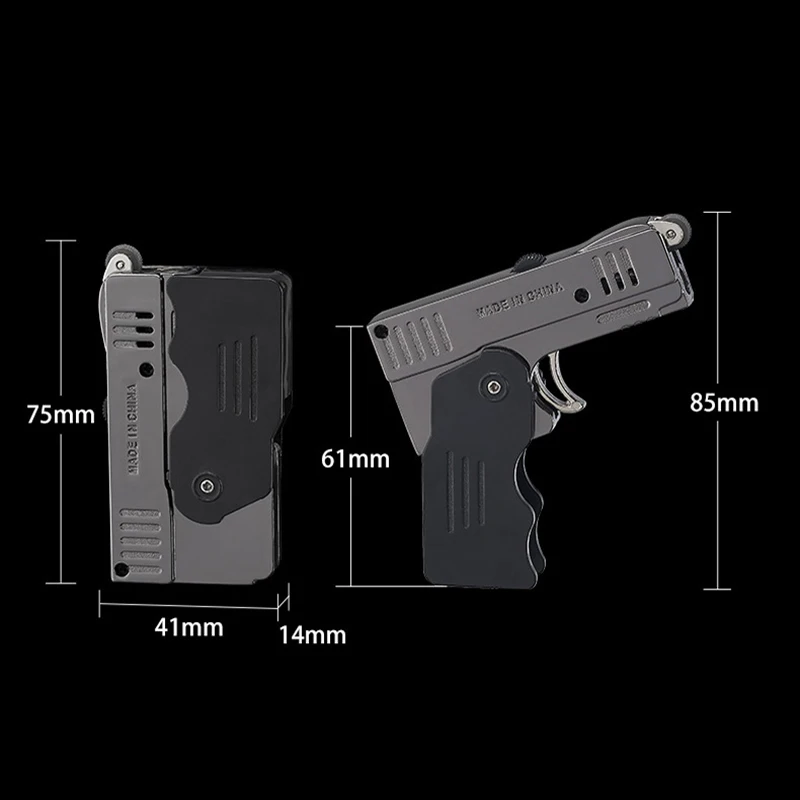 Creative Gun Model Lighter Butane Gas Jet Lighter Flashlight Turbo Spray Gun Blue Flame Cigar Smoking Accessories no Gas