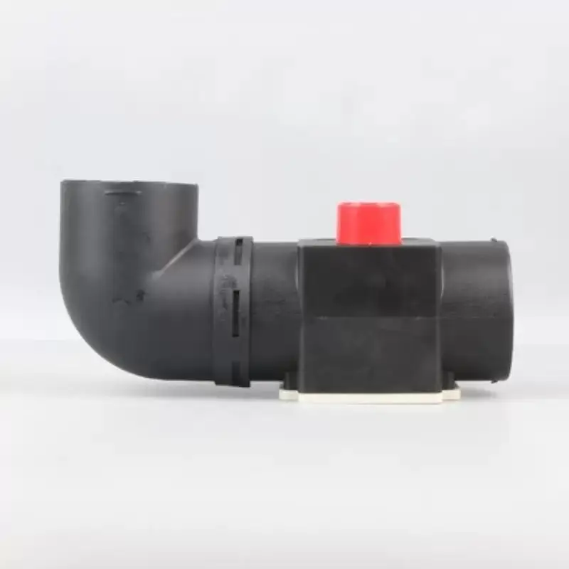 새로운 1개 T자형 분배기 파이프 연결기 커넥터 90mm75mm 밸브 플랩 조절식 에어 히터 통풍구 덕트 (자동차/트럭용)