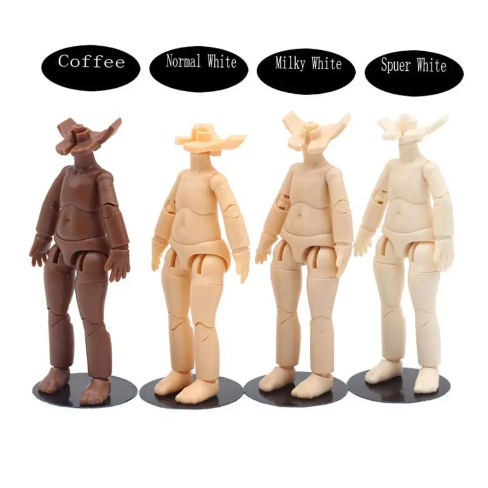 Doll Accessories Multi Joints Ob11 Doll Body Movable Dress Up DOD Body 10.5cm Replacement Doll Model DIY