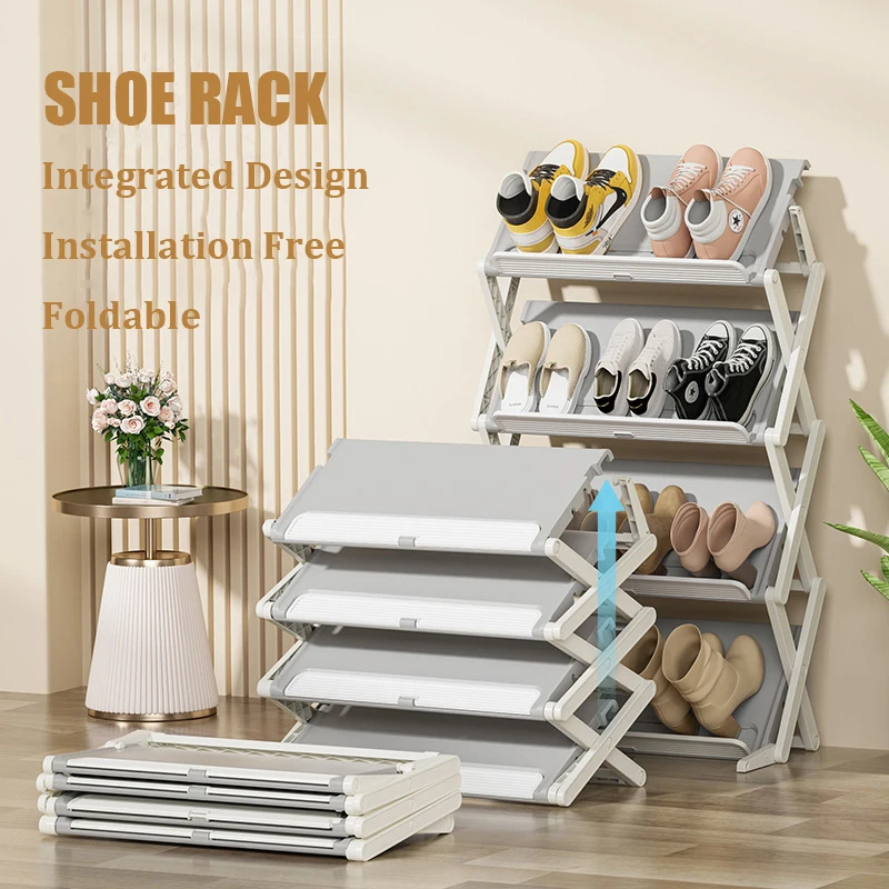 X-Shaped Shoe Rack for Home Multifunctional Steel Assembly Shoecase  Students Dormitory Dustproof Storage Shelf Shoes Organizer - AliExpress