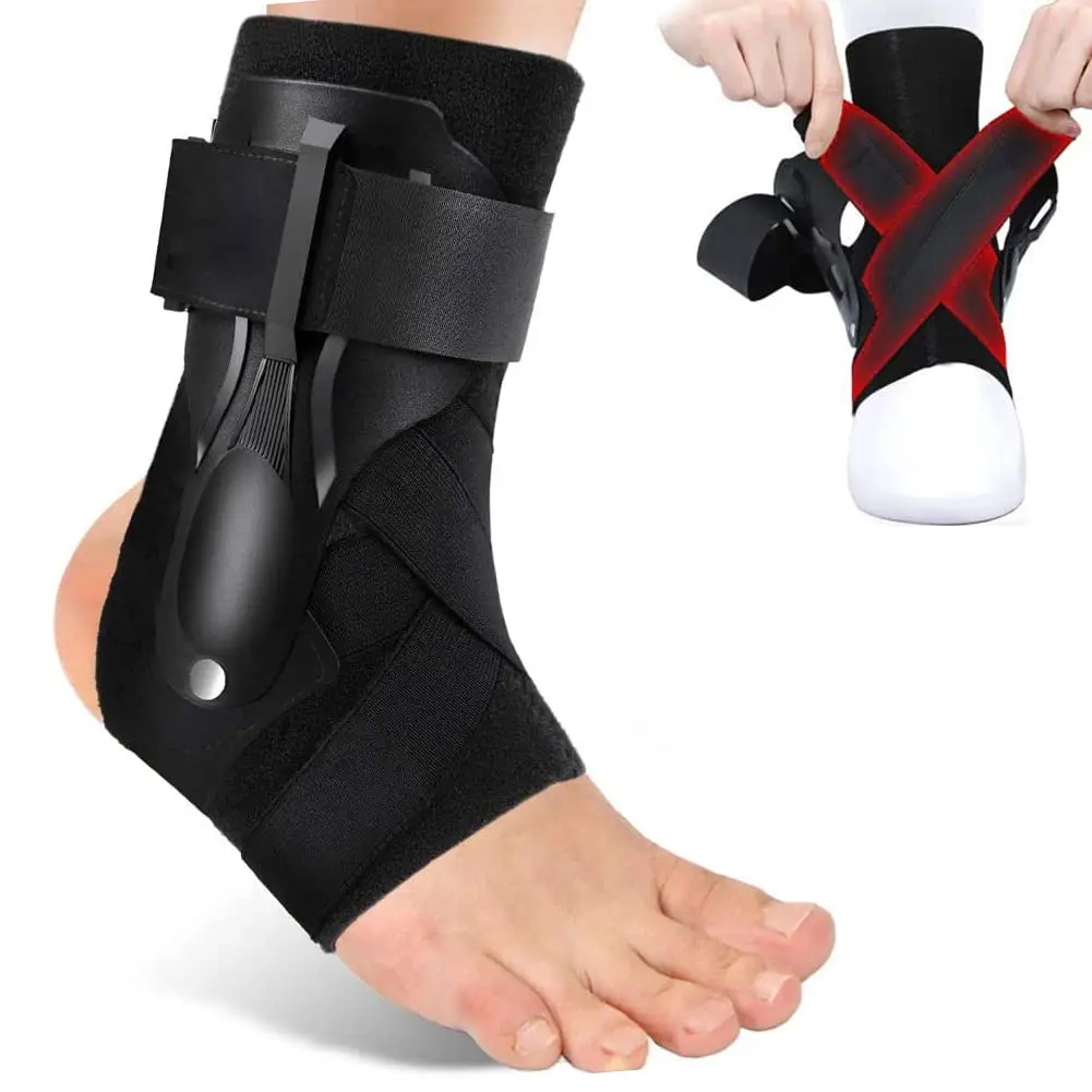 Ankle Support 1PC Sports Ankle Brace Plantar Volleyball Basketball Ankle Support Brace Side Stabilizers Unisex