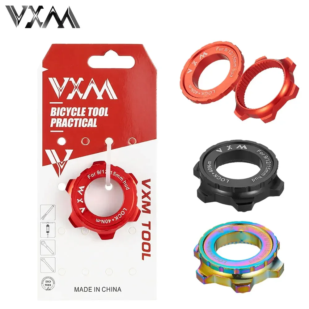 

VXM Bike Centerlock To 6-Hole Adapter Mountain Bike Hub Center Lock Conversion 6 Bolt Disc Brake Rotor Cycling Accessoires