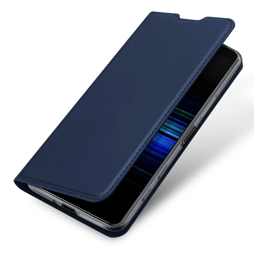 Leather Flip Wallet Case with Card Slot - DUX DUCIS Skin Pro Series