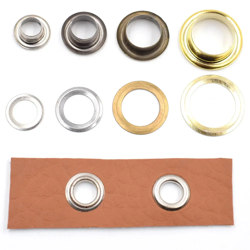 Metal Hole Eyelet Mold 12mm/6M Thread Press Eyelets Grommet Fasten Tool Die Set for Pression Machine