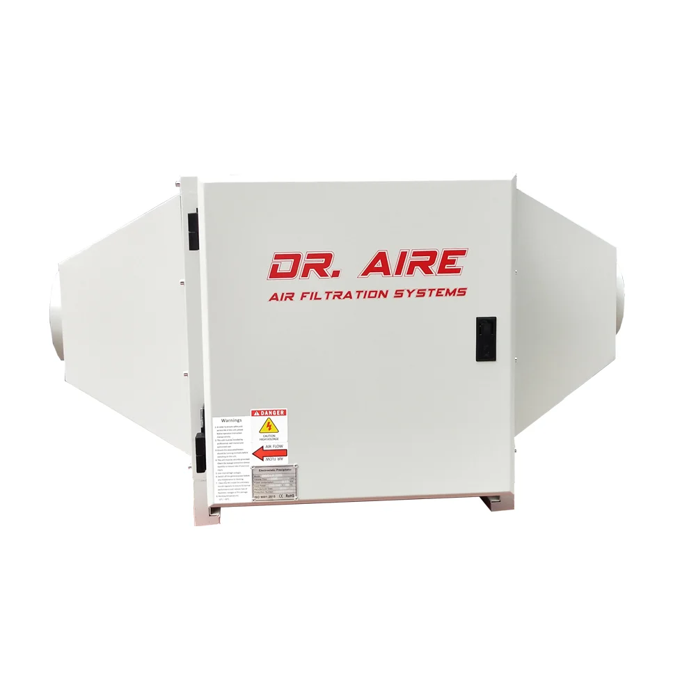 

DR AIRE 98% Fume Removal Rate Electrostatic Precipitator Filter For Coffee Roasting Machine