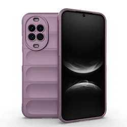 Enhanced Shockproof Soft TPU Protective Case for Smartphone - Durable Back Cover (Purple)
