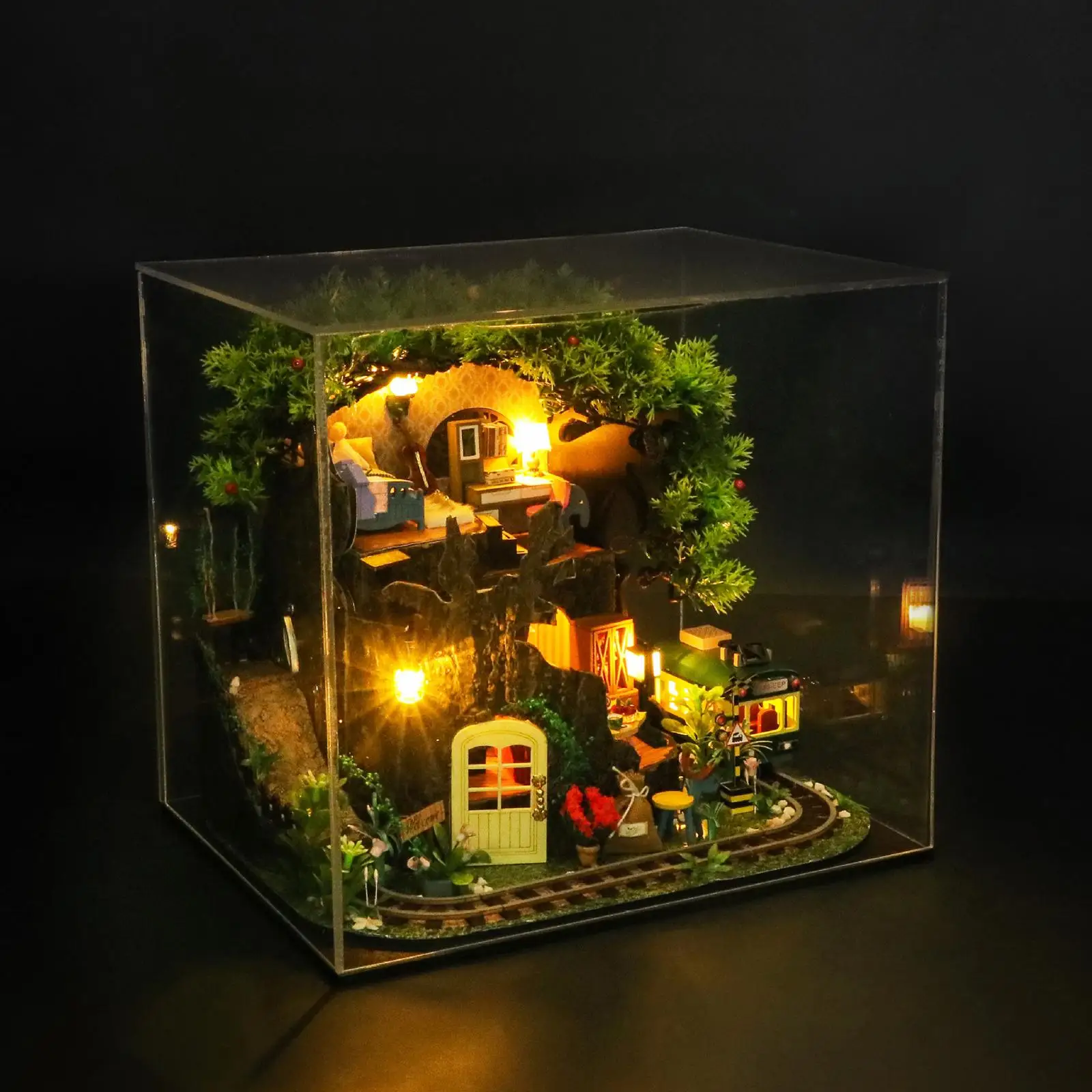 

DIY Miniature House Kits Tiny House Building Kits for Boys Children Toddlers