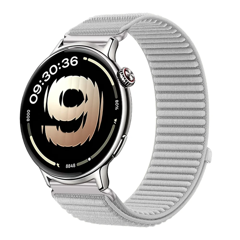 Breathable Nylon Watch Strap - Adjustable Size Options