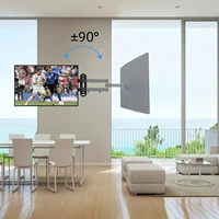 Adjustable TV Mounts Wall Mount Bracket Supports 10"-26" LED/LCD TVS,Holds Up to 15kg, VESA 100*100, Home Office Use TV Stand - Image 3