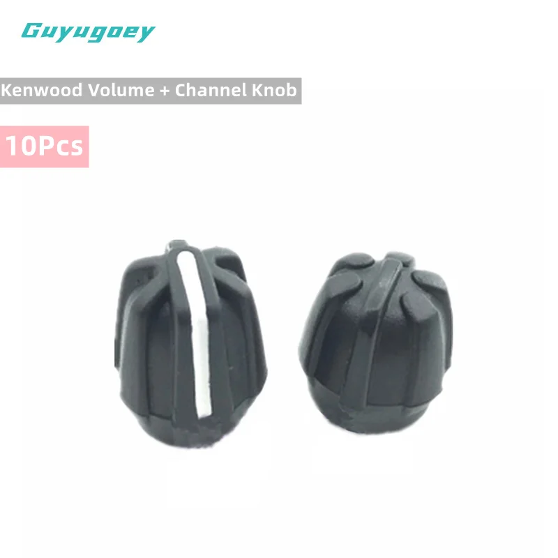 Kenwood Two Way Radio two way radio Walkie Talkie Accessory Volume and Channel Knob Sets for Kenwood NX240 NX248 NX340 NX340 TK3402
