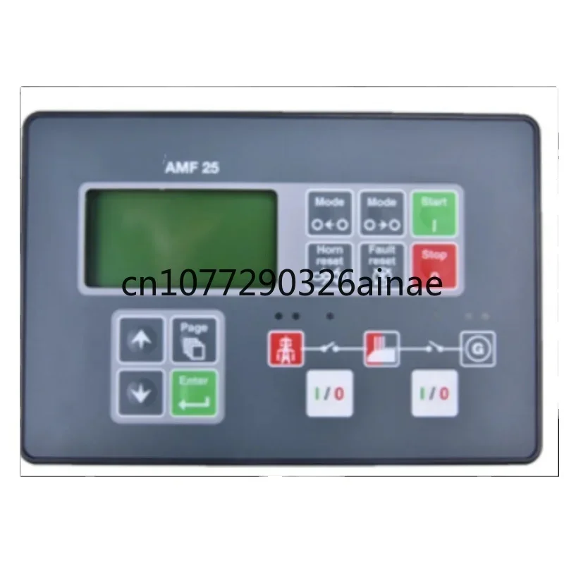 

AMF25 LCD remote monitoring panel generator set accessories，Original InteliLite AMF 25 diesel generator controller module