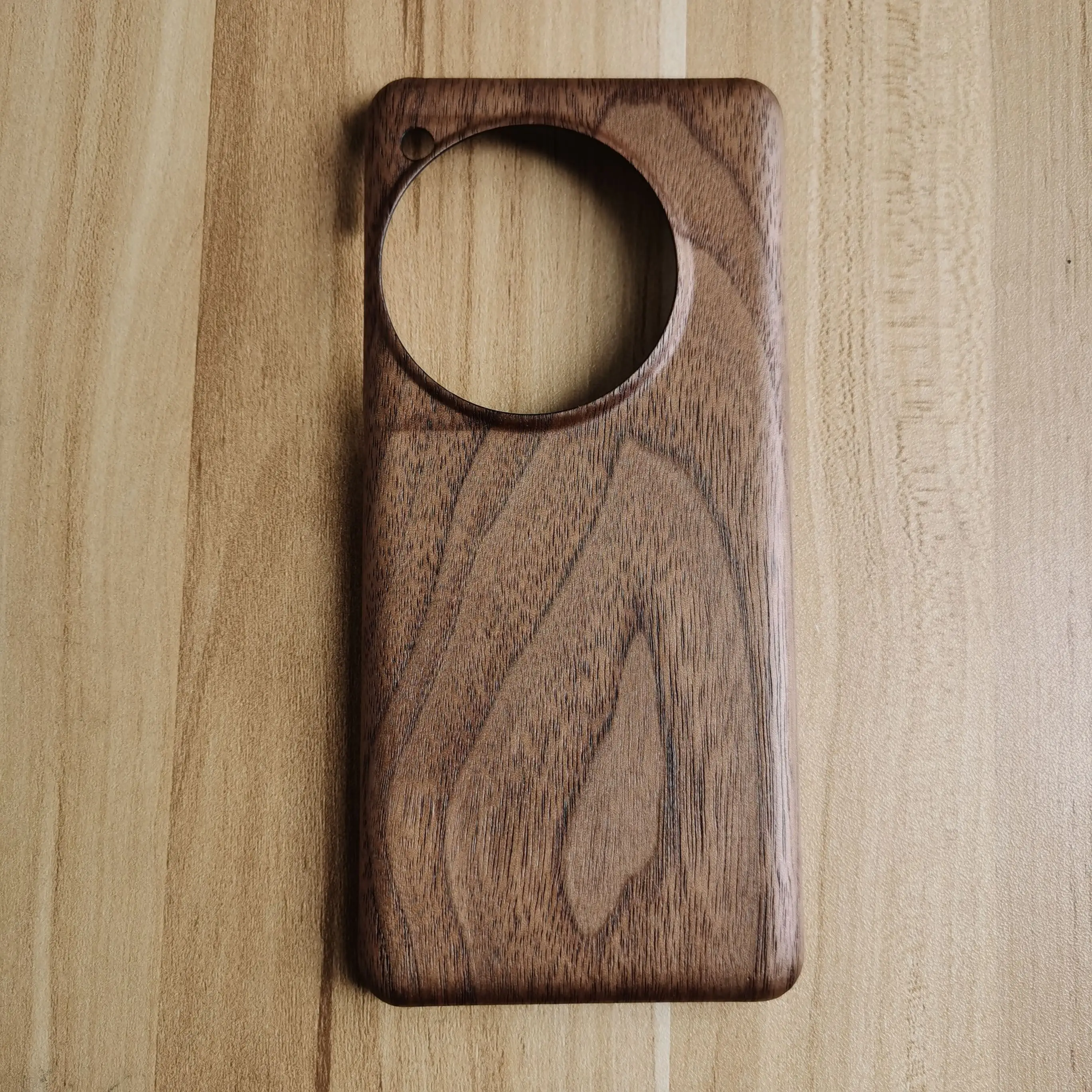 Rosewood Mahogany Real Wooden Ultra Slim Hard Matte Back Case - Luxury Wood Cover