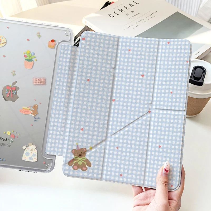 Sleek Blue Multi-Generation iPad Protective Case by  Accessories