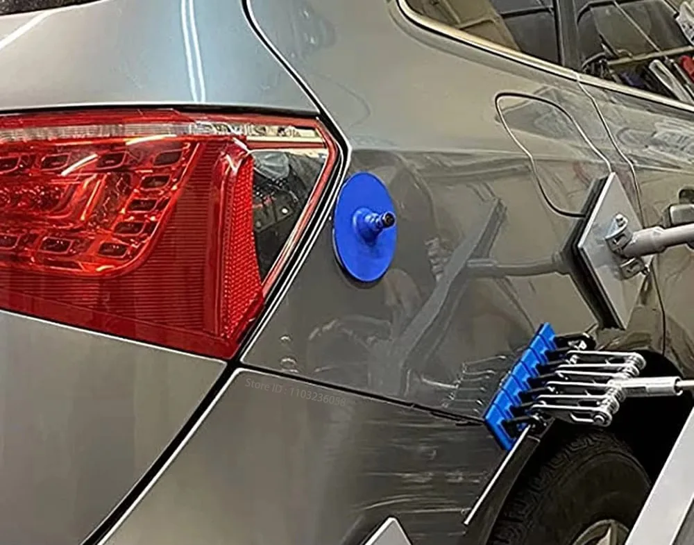 PWS Neue Auto Dent Repair Tool Auto Dent Puller Kit Heavy Duty Autos Körper Dent Remover Kleber Ziehen Tabs Blau Ziehen Werkzeuge – Detail 6